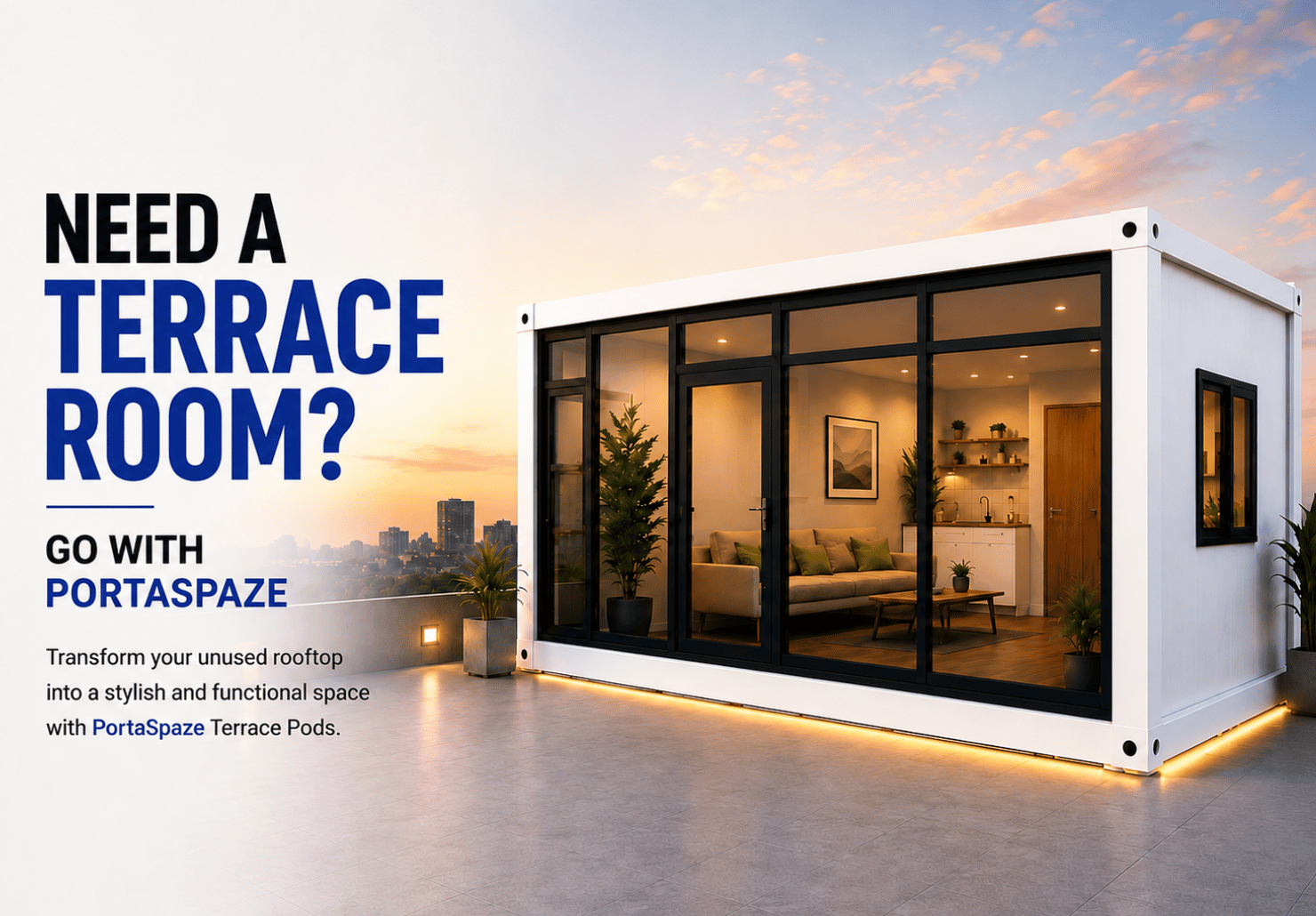 Terrace Pods Kolkata Rooftop Room by PortaSpaze 2026