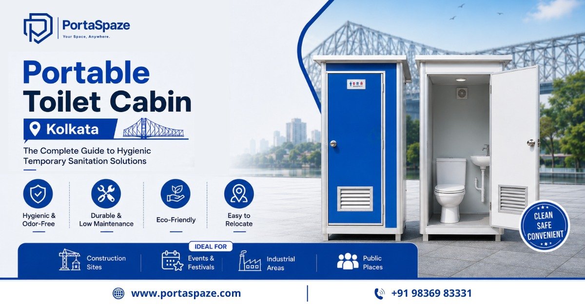 Portable Toilet Cabins in Kolkata