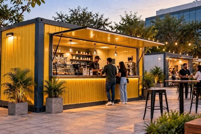 Portable Food Kiosk Manufacturer Kolkata