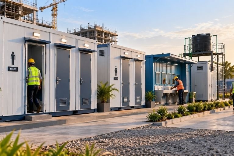 Portable Toilet Cabin Sanitation Units Manufacturer