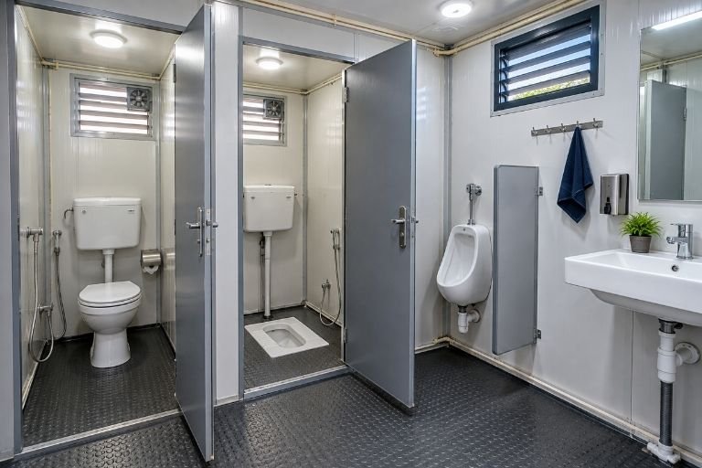 Portable Toilet Cabin Sanitation Units Manufacturer