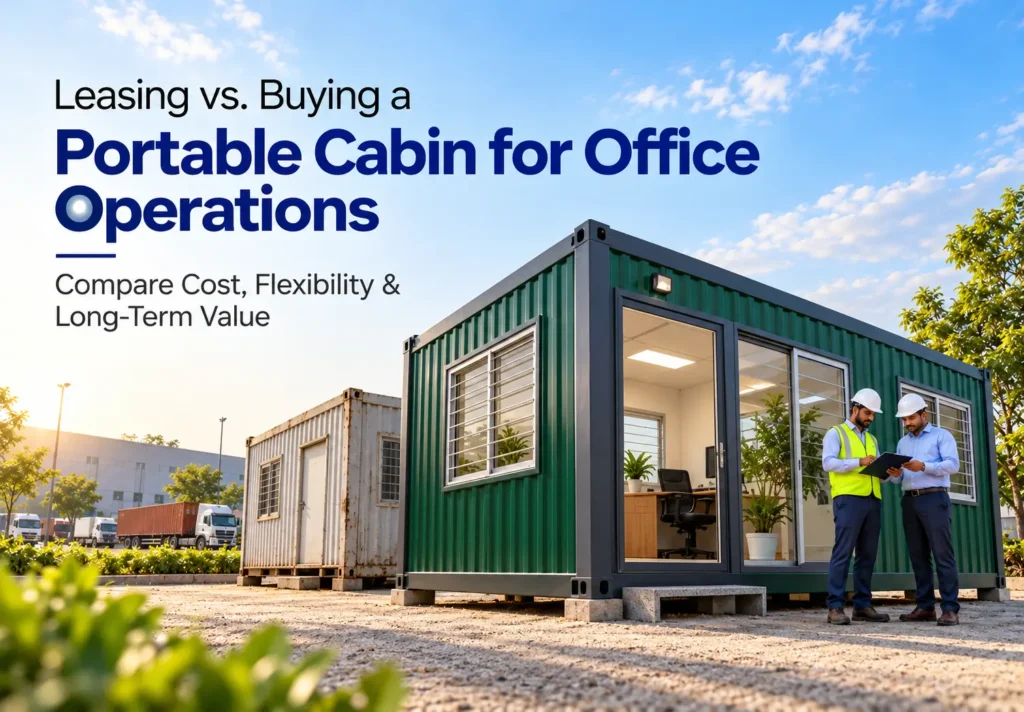 Leasing vs. Buying a Portable Cabin for Office Operations