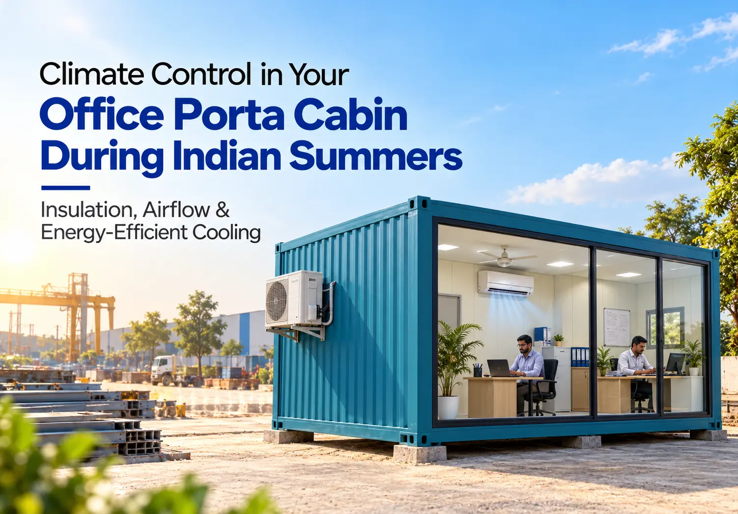 Portable Cabin Guides Modular Office Cabin, Kolkata, Portable Office Container, Readymade Cabin